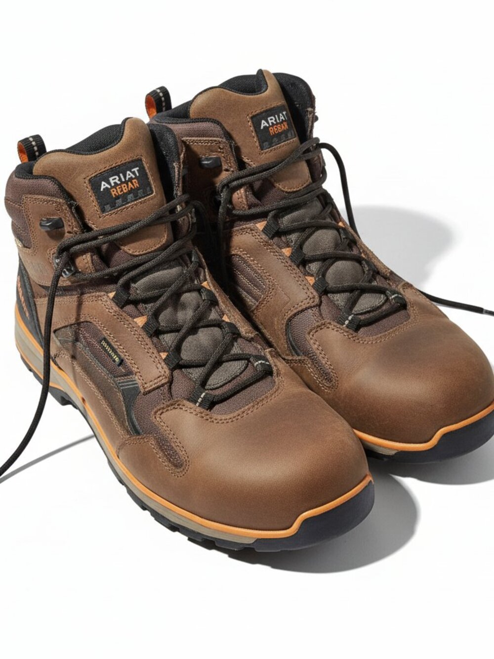 Ariat Terrain Boots Men's 10 D Brown Leather 10002183 Hiking Outdoor Work